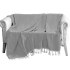 Prehoz zo 100 % bavlny TRENDY DARK GREY 170x230cm.